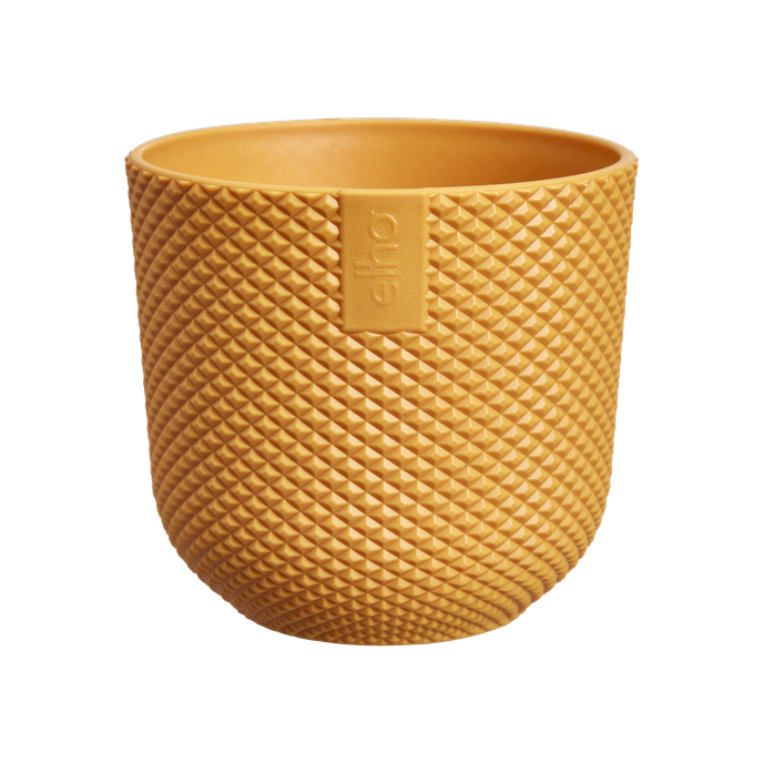 jazz round mini 7cm amber yellow